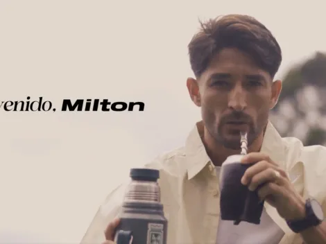 Atlético Nacional presentó a Milton Casco y le hizo un guiño a River