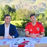 Ya es oficial: River presentó a Matías Viña como su tercer refuerzo del mercado de pases
