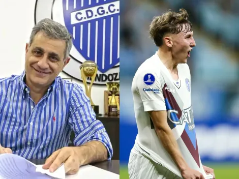 Godoy Cruz le apuntó a Andino por demorar la operación con River: "Lo están confundiendo"