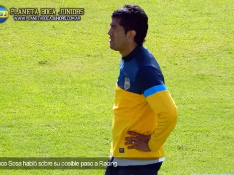 Sosa: “Si vence el contrato y en Racing me quieren, me gustaría volver”