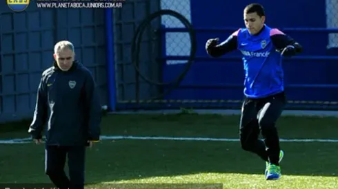 Paredes inició su rehabilitación