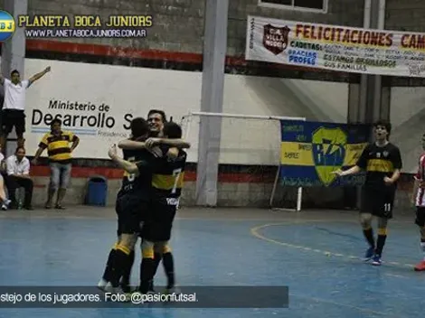 ¡El futsal, bicampeón!