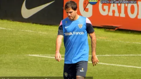 Martínez, con molestias