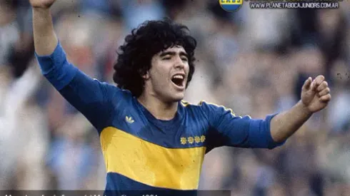 A 33 años del debut de Maradona en Boca