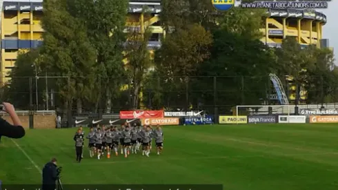 Eslovenia entrenó en Casa Amarilla