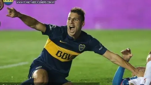 Calleri: "Sólo tuve que poner el pie"