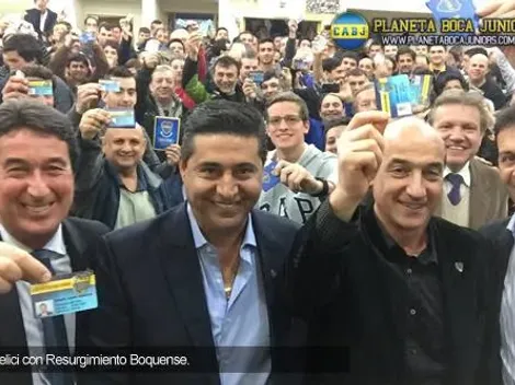 Angelici se reunió con los socios