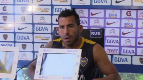 Tevez: “Son normales los gritos de Guillermo”