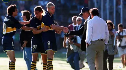 Video: El respetuoso gesto de Palermo con Griguol tras marcarle a Gimnasia