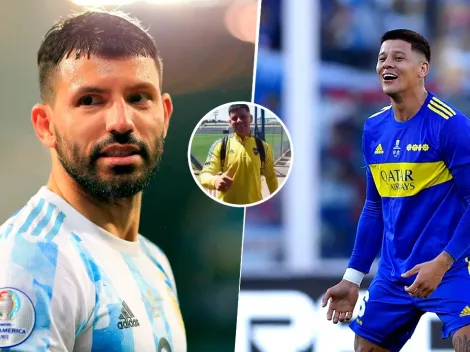 Video | La broma de Marcos Rojo al Kun Agüero: “Deja de…”