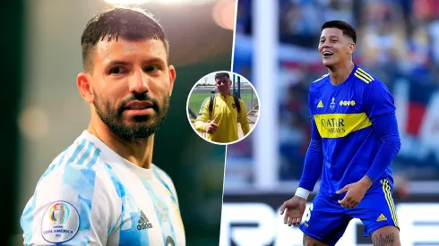 Video | La broma de Marcos Rojo al Kun Agüero: “Deja de…”