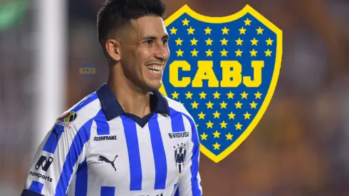 Maxi Meza juega en el Rayados de Monterrey.