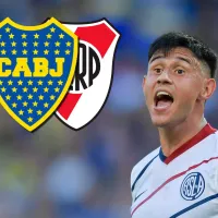¿Jugar en Boca o en River? La pregunta que incomodó a Adam Bareiro