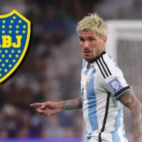 Fue viral: se filtró una foto de Rodrigo De Paul de hace años con la camiseta de Boca