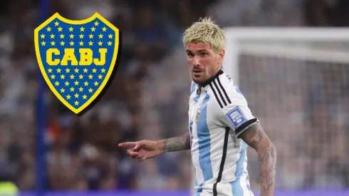 Se viralizó una foto de De Paul con la camiseta de Boca