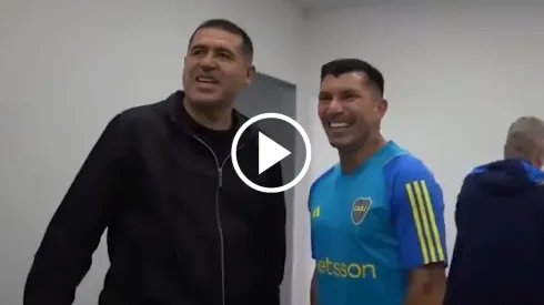 "A veces me dan ganas": la confesión de Riquelme antes de la presentación de Gary Medel en Boca Predio