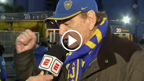 Un hincha de Boca salió a bancar a Demichelis.