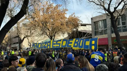 Mendoza se tiñó de azul y oro.