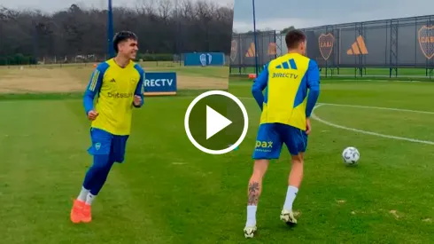 Zeballos y Zenón probaron a Brey en el arco de Boca.