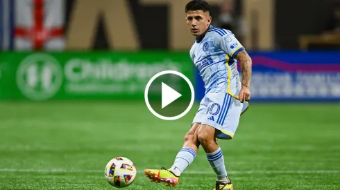 Thiago Almada convirtió un golazo en la MLS.