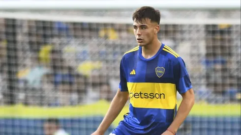 Aaron Anselmino, defensor de Boca