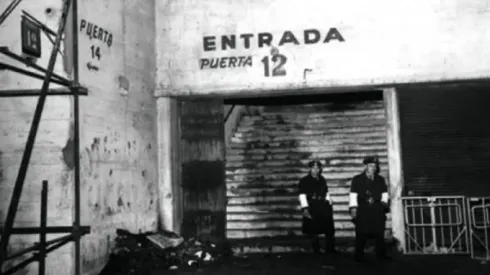 Puerta 12, lugar de la tragedia donde fallecieron 71 hinchas de Boca
