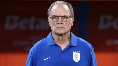 Marcelo Bielsa, entrenador de la Selección de Uruguay