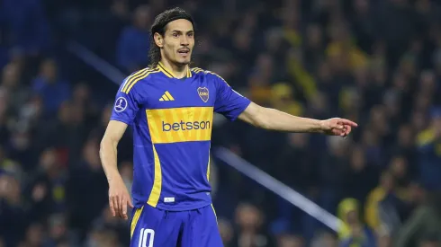 Edinson Cavani en Boca