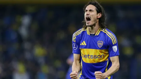 Edinson Cavani en Boca