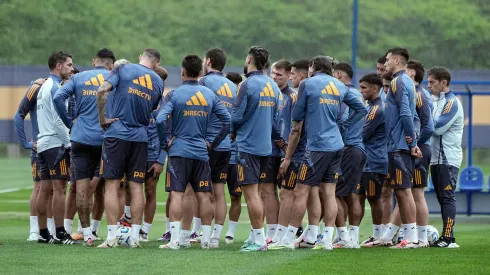 Boca durante un entrenamiento