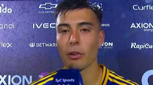 Aaron Anselmino, jugador de Boca