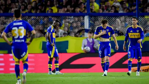 Nicolás Figal se quejó con el arbitraje de Boca vs. Riestra