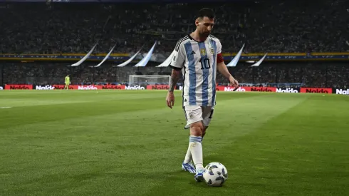 Lionel Messi en La Bombonera