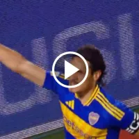 VIDEO | Volvió Cavani: gran jugada de Boca para el 2-1 a Godoy Cruz