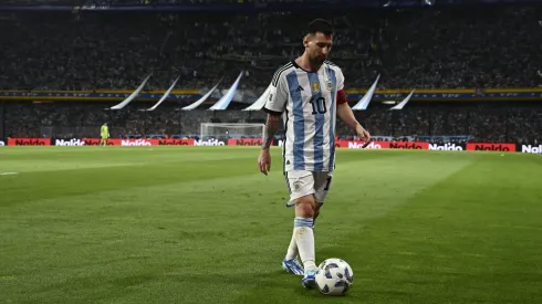 Lionel Messi en La Bombonera