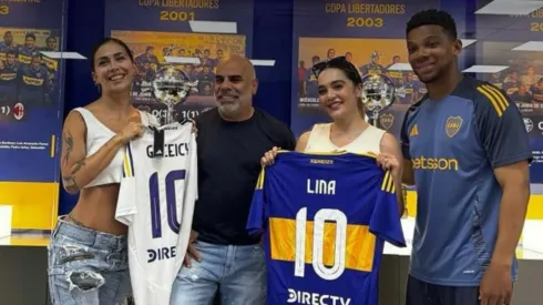 Serna y Fabra recibieron a dos artistas en Boca Predio
