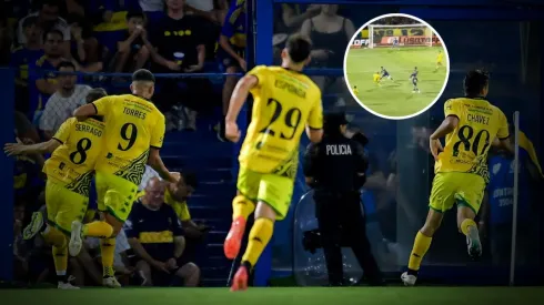 Un hincha de Boca gritó un gol de Aldosivi en La Bombonera.