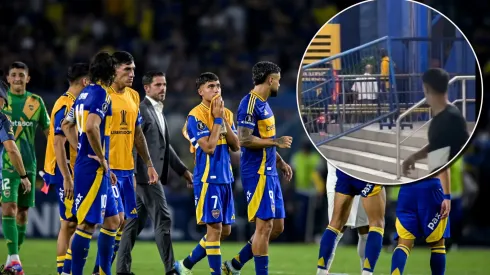 Fernando Gago y los jugadores fueron insultados por los hinchas