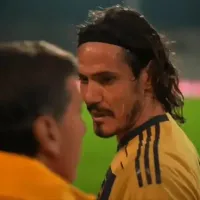Revelado: qué le dijo Edinson Cavani a Claudio Úbeda tras ser reemplazado en Boca vs. Independiente Rivadavia