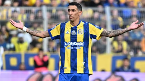 El palito de Di María para Boca
