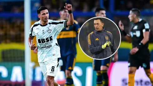 El arquero quedó expuesto en una intervención.