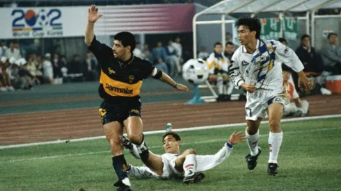 El partido que fue clave para Maradona en Boca.