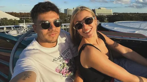 Morena Beltrán bancó a su novio en las redes.