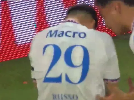 Para Miguel: la emoción de Nacho Russo tras meter un gol en Tigre vs. Newell’s