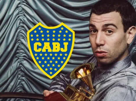 Detalle bien bostero: el guiño del cantante de Conociendo Rusia para Boca en su recital