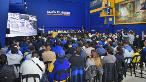 La Asamblea de representantes de Boca llegó a su fin.