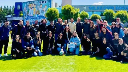 La razón por la que Paredes se juntó con Tinelli en el predio de la AFA.