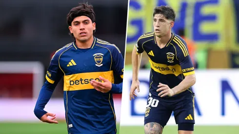 Zeballos y Belmonte, con chances de jugar el domingo desde el arranque.