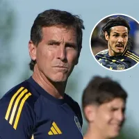 La decisión de Úbeda con Edinson Cavani que compromete al uruguayo para el Superclásico