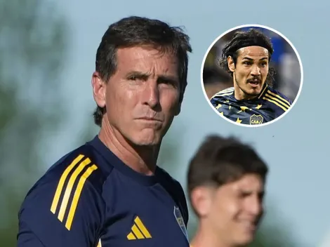 La decisión de Úbeda con Cavani que compromete al uruguayo para el Superclásico